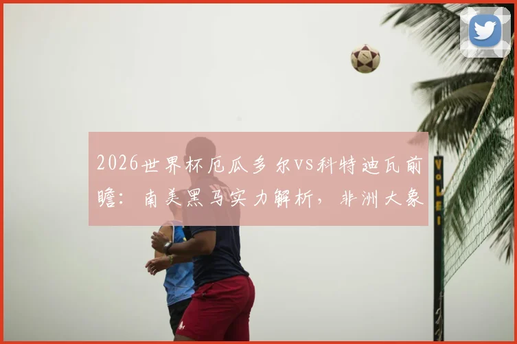 2026世界杯厄瓜多尔vs科特迪瓦前瞻:南美黑马实力解析,非洲大象恐难破魔咒