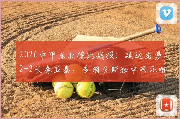 2026中甲东北德比战报:延边龙鼎2-2长春亚泰,多明戈斯独中两元难救主,附全场集锦